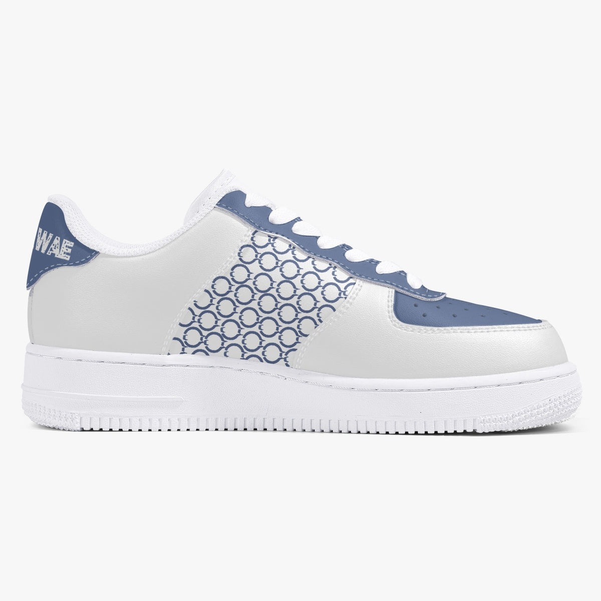 OOTAMAWAE Original Brand Low-Top Leather Sports Sneakers AIR Blue KilyClothing