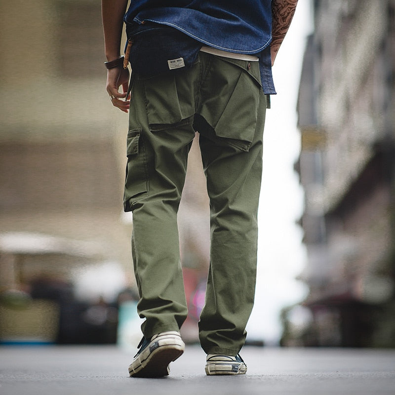 Cargo Tactical Pants Army Green Multi-pocket Breathable Trousers KilyClothing