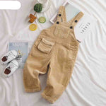 Kids Pants 0-3Yrs Boys Girls Overalls Corduroy Jumpsuits KilyClothing