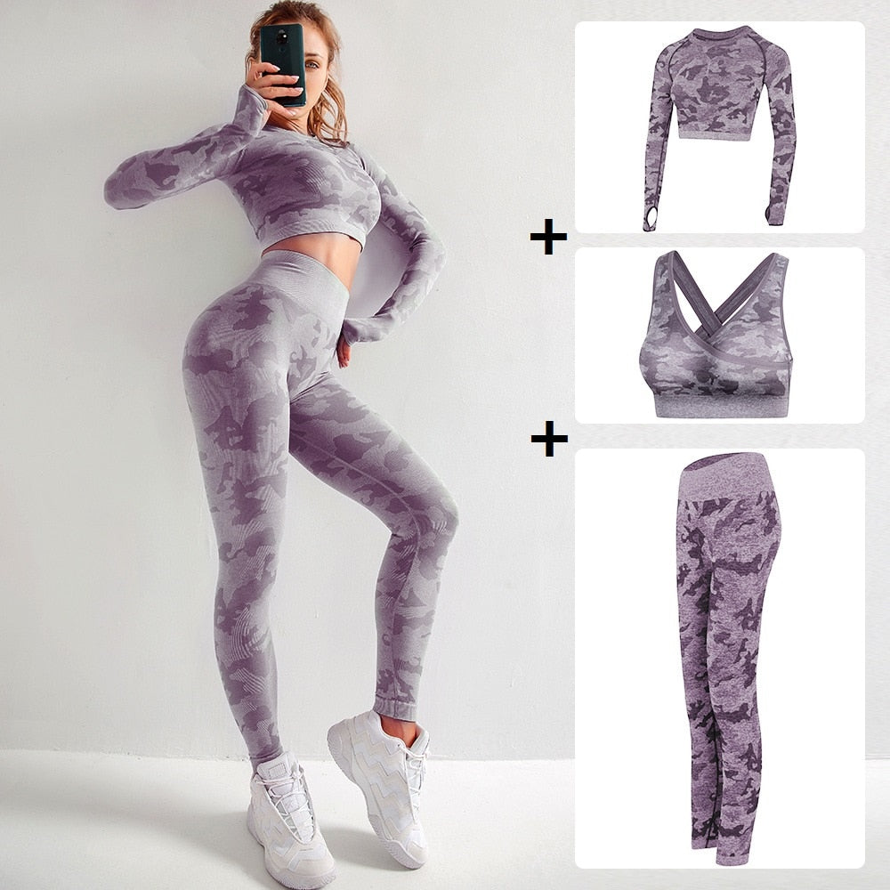 Set Clothes 2 Piece Yoga Set Sports Bra And Leggings Jogging KilyClothing