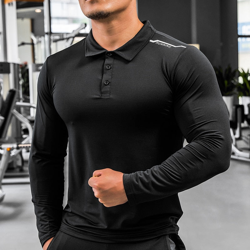 Gym Compression Shirt Fitness Long Sleeves Running Clothes Dry KilyClothing