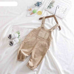 Kids Pants 0-3Yrs Boys Girls Overalls Corduroy Jumpsuits KilyClothing