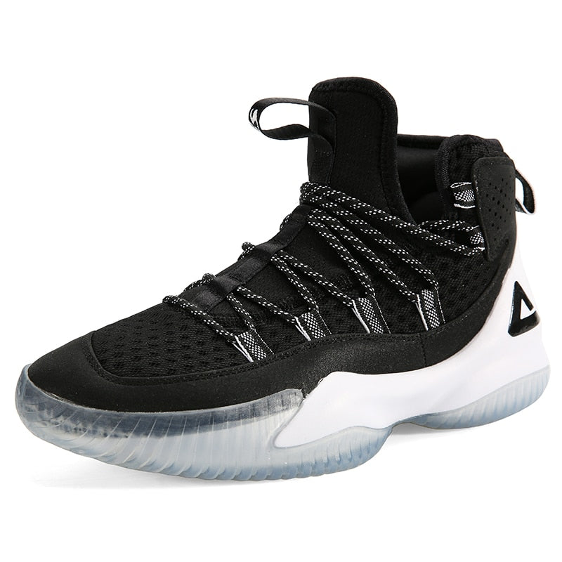 Basketball Shoes Court Anti-slip Rebound Basketball Sneakers Light Sports Shoes Breathable Lace-up High Top KilyClothing
