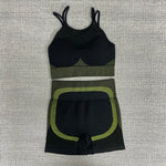 Yoga Set Running Seamless Gym Clothing Fitness Leggings + Crop Top Sportswear KilyClothing