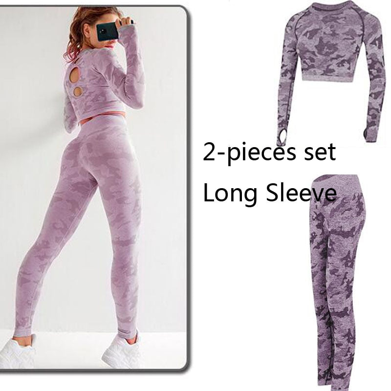 Set Clothes 2 Piece Yoga Set Sports Bra And Leggings Jogging KilyClothing