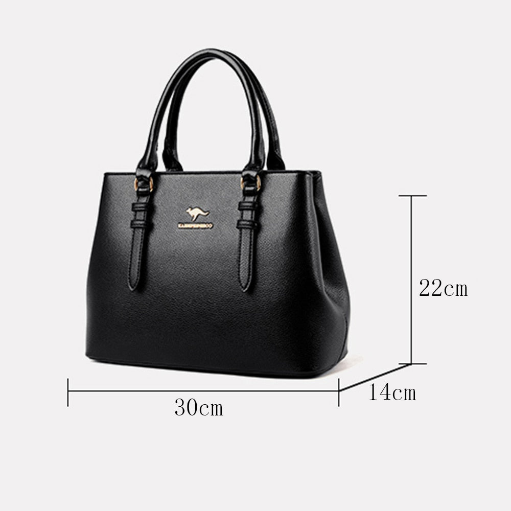 Leather Casual Tote Belt Bag Luxury Handbags Women Bags Designer Large Capacity Ladies Shoulder Crossbody Hand Bags for Women KilyClothing