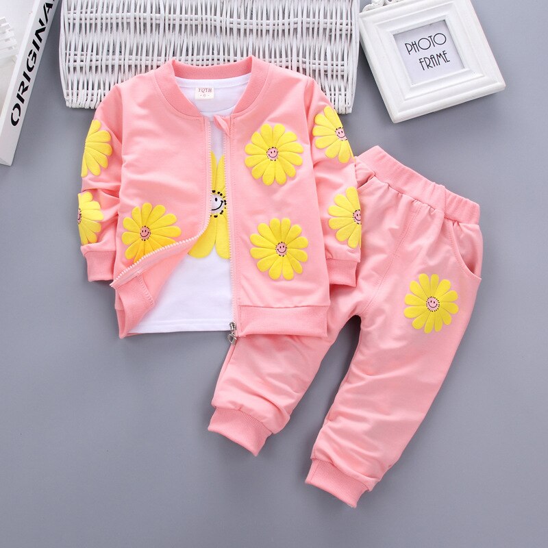 Toddler Sport Suit Cotton Tracksuit Clothes For 1 2 3 4 Years KilyClothing