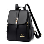 Leather Backpacks Fashion Shoulder Travel Backpack School Bags For Girls KilyClothing