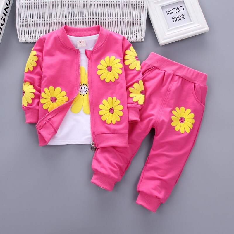 Toddler Sport Suit Cotton Tracksuit Clothes For 1 2 3 4 Years KilyClothing