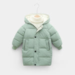 Children's Down Coat Winter Teenage Baby Boys Girls Cotton-padded KilyClothing