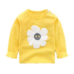 Toddler Girls Clothes Cotton Tops Children Cartoon Long Sleeve Girl Kids T-shirt unisex KilyClothing