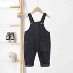 Kids Pants 0-3Yrs Boys Girls Overalls Corduroy Jumpsuits KilyClothing