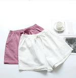 Cotton Linen Shorts Woman Basic Short Pants Mini Trousers Trafic Fashion High Waist Bottom for Teen Girls Summer Plus Size KilyClothing