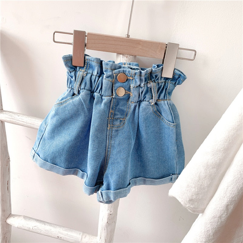 Girls Fashion Hot Jeans Denim Shorts Three Color KilyClothing