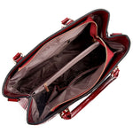 Large Capacity Tote Bag Leather Shoulder Crossbody KilyClothing