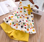 Girl Big Bow T-shirt+ Shorts Children Clothing Set KilyClothing