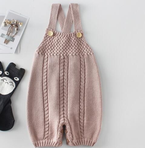 Baby Knitting Rompers Cute Overalls Newborn Girls Boys Clothes Baby Girl Boy Sleeveless Romper Jumpsuit Toddler Knit Romper KilyClothing