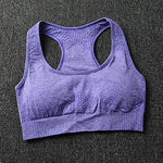 Vital Seamless Sports Bra Medium Support Running Racerback Yoga Bra Vest Type Brassiere Sport Woman Fitness Bra Top Activewear KilyClothing