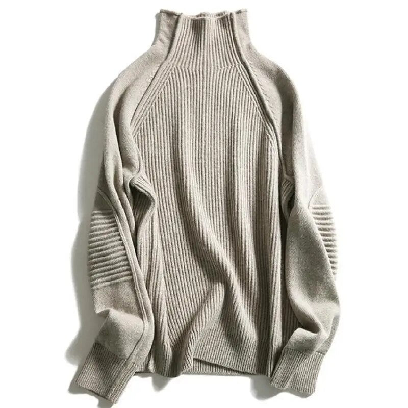 Winter turtleneck cashmere sweater women knitted pullover new casual fashion knitwear. KilyClothing