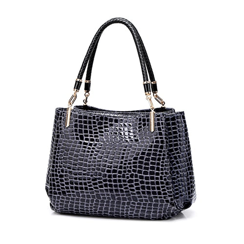 Fashion Alligator Casual Tote Shoulder bags Top-handle Bags Crocodile Pattern KilyClothing