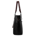 Crossbody Solid Shoulder Bag Leather Handbag KilyClothing