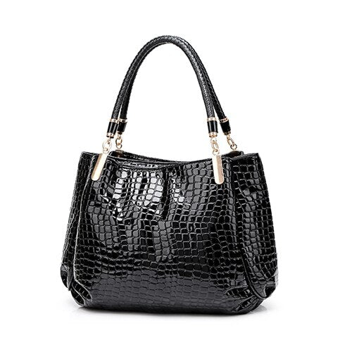 Fashion Alligator Casual Tote Shoulder bags Top-handle Bags Crocodile Pattern KilyClothing