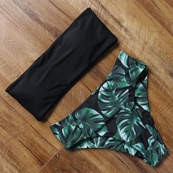 Leopard Bikini High Waist Swimsuit Women Bikini KilyClothing