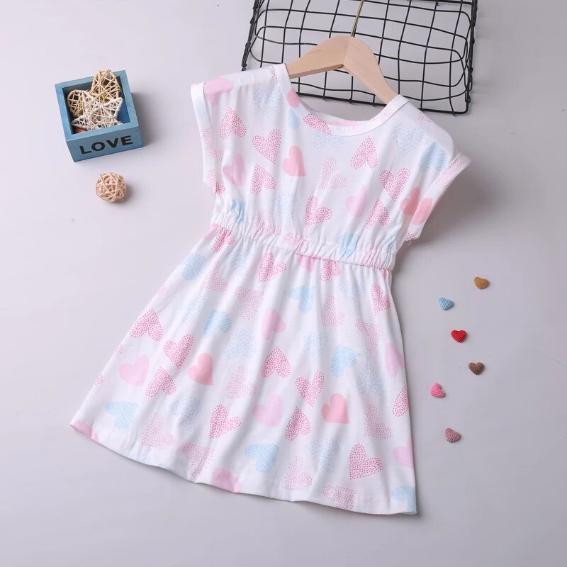 Summer Girl Dresses Solid Dresses Princess Girls Clothes KilyClothing