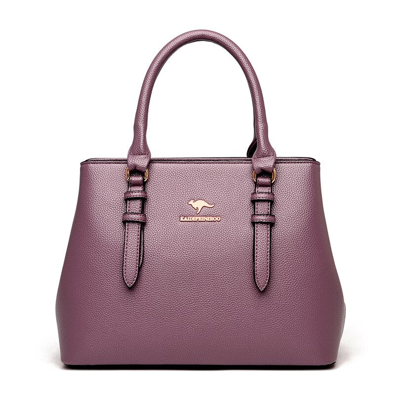Leather Casual Tote Belt Bag Luxury Handbags Women Bags Designer Large Capacity Ladies Shoulder Crossbody Hand Bags for Women KilyClothing