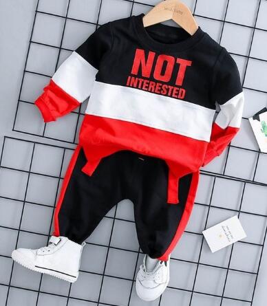 Unisex Clothing Set Hooded Outerwear Tops Pants 3PCS Outfits Kids Toddler Warm KilyClothing