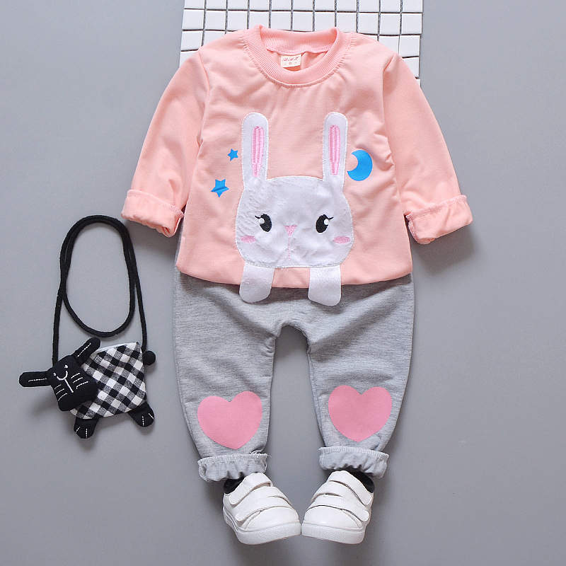 Toddler Sport Suit Cotton Tracksuit Clothes For 1 2 3 4 Years KilyClothing