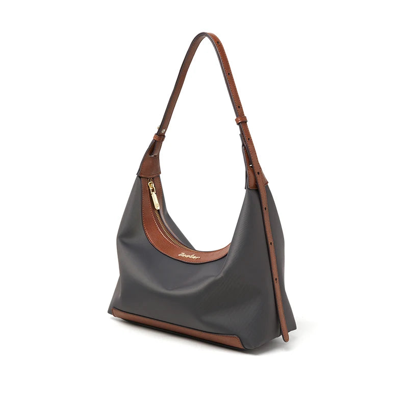 Bolso bandolera de tela Oxford para mujer, original, de un solo hombro.