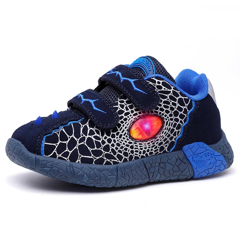 Kids LED Autumn Flashing Footwear 3-6Y Boys Little Children Light Up Glowing Sneakers Casual Running Sports Shoes KilyClothing