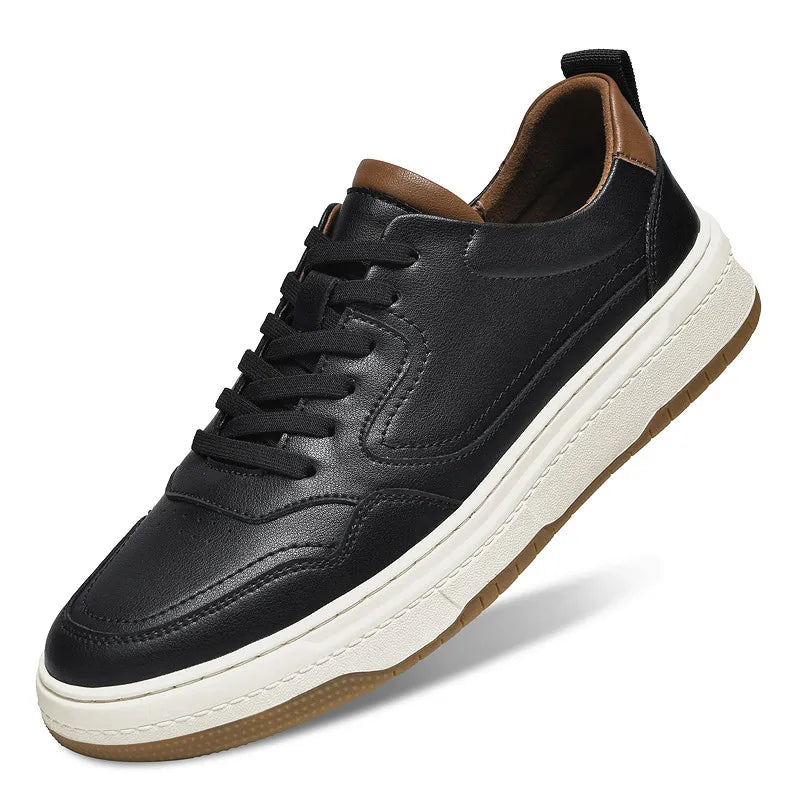 High quality cowhide leather, casual shoes fo men, desing street fashion and confortable KilyClothing