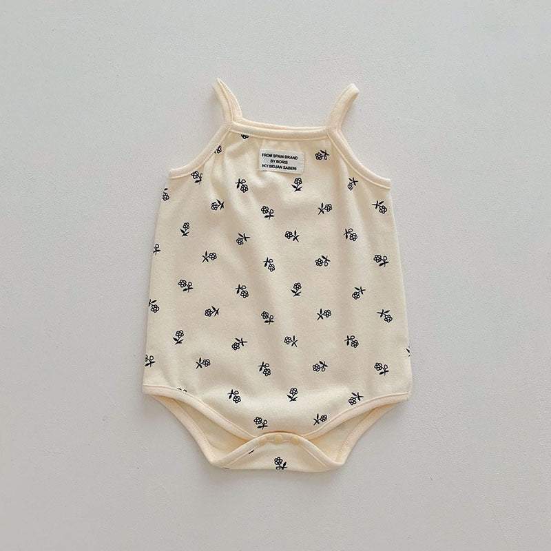 Baby Bodysuits Cotton Infant Girls One Piece Sleeveless Camisole KilyClothing