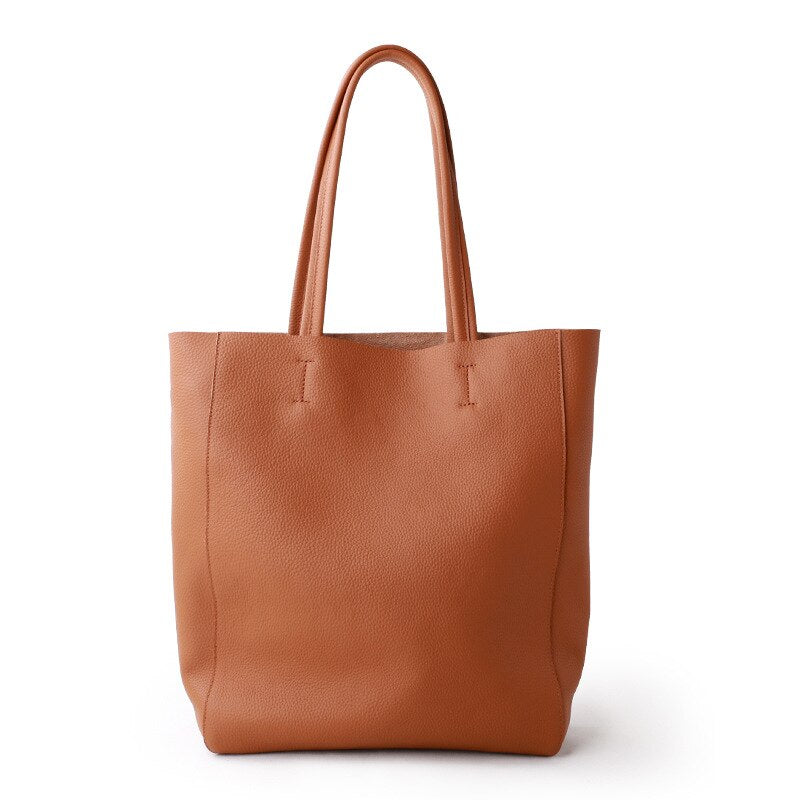 Genuine Leather Bag  Casual Tote Female Luxury Simple Fashion/ Cowhide Leather KilyClothing