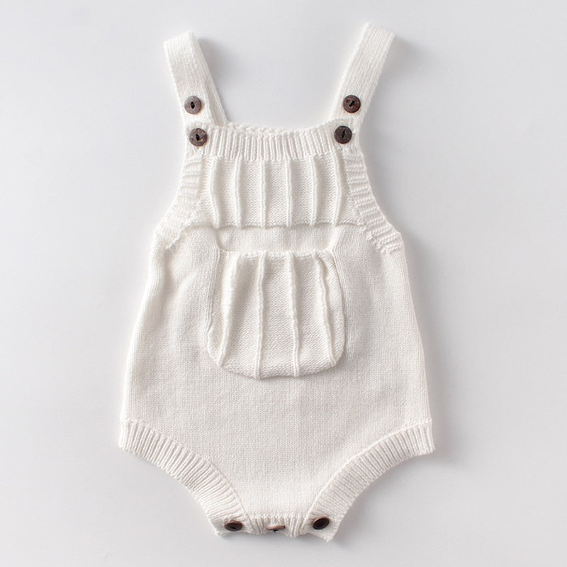 Baby Knitting Rompers Cute Overalls Newborn Girls Boys Clothes Baby Girl Boy Sleeveless Romper Jumpsuit Toddler Knit Romper KilyClothing