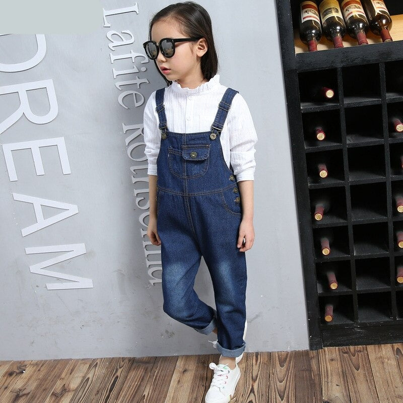 Baby Pants Boys Girls Trouser Jeans Denim Jumpsuit KilyClothing