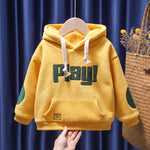 Unisex Padded Pullovers Toddler Sweatshirts Kids Letter Hoodies T-shirt 1 2 3 4 5 6 Years KilyClothing