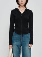  Cardigan Wool Hooded Sweater For Women