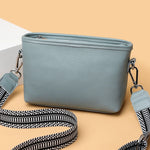 Wide shoulder strap Handbags for Women,  Chic 100% genuine leather Cowhide Stylish Crossbody Shoulder Bag KilyClothing