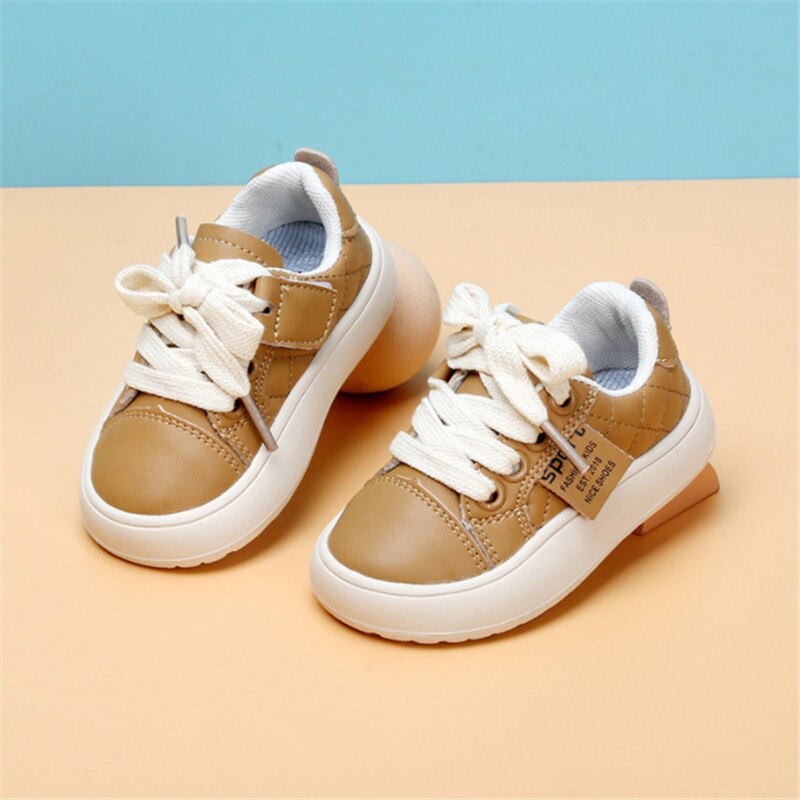 First Walkers Leather Toddler Boys Sneakers Soft Sole Infant Shoes 15-25 KilyClothing