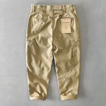 Pure Cotton Multi-Pocket Casual Vingtage Pants KilyClothing