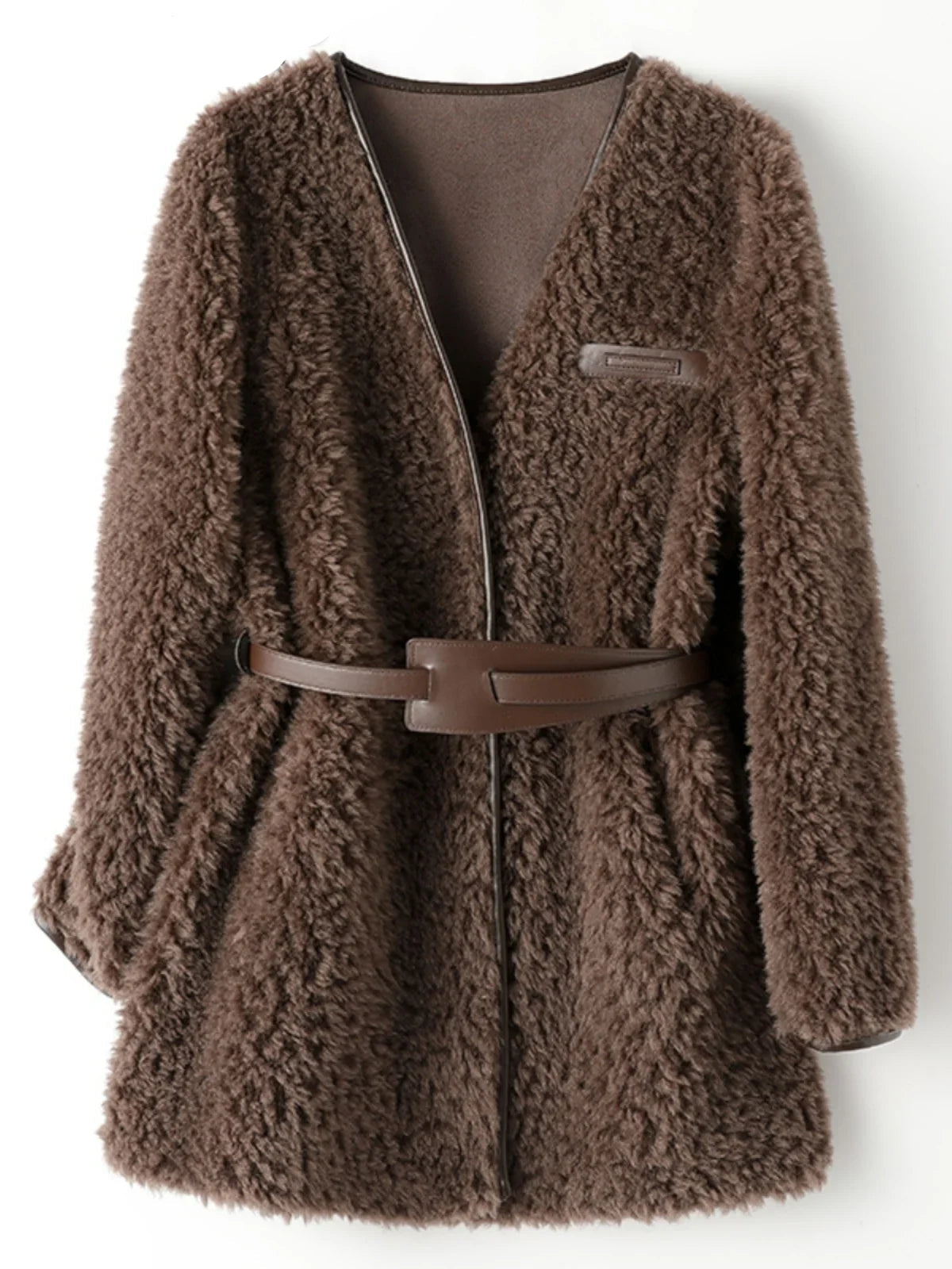 100% Wool Coat Grain Sheep 