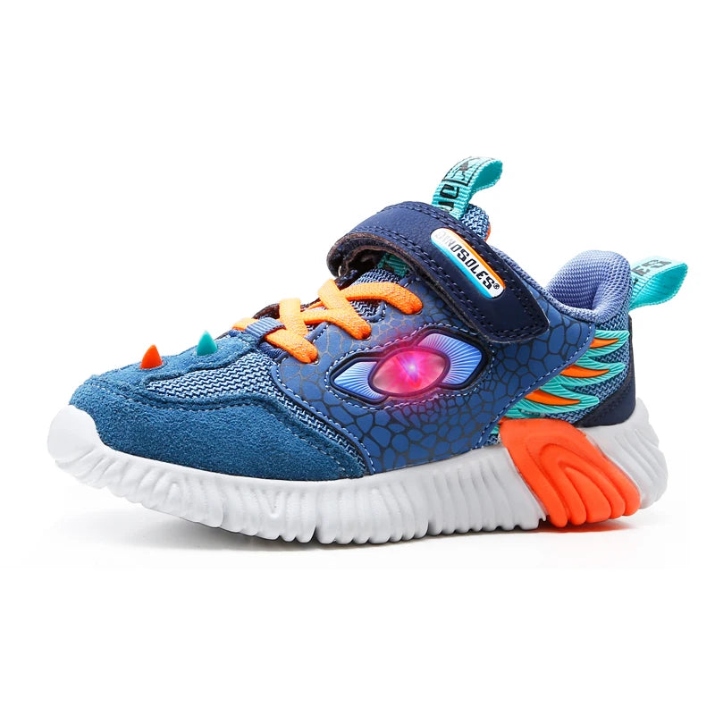 Kids LED Autumn Flashing Footwear 3-6Y Boys Little Children Light Up Glowing Sneakers Casual Running Sports Shoes KilyClothing