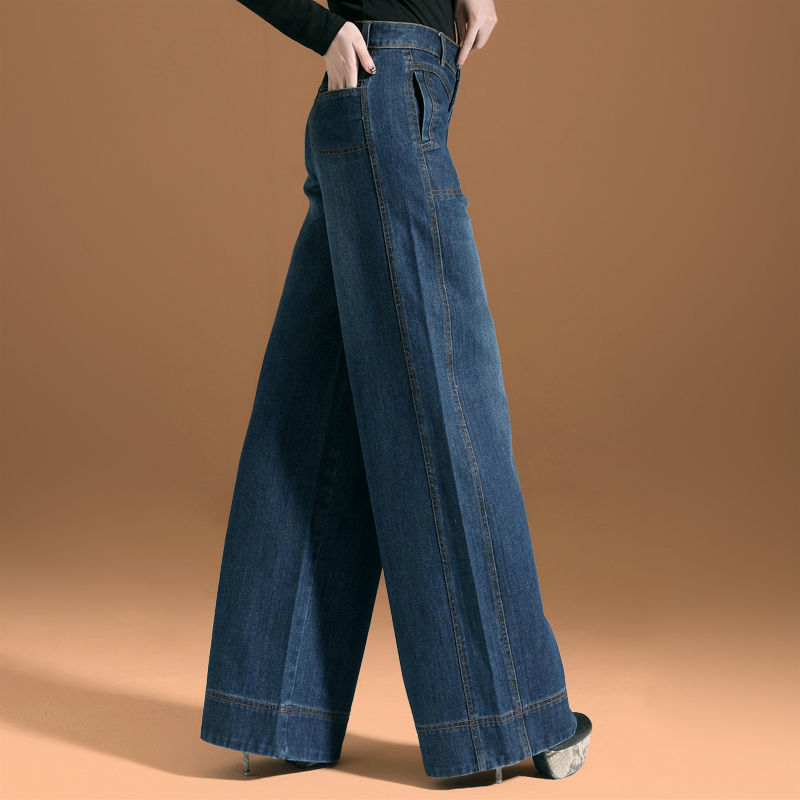 Baggy Jeans Mom High Waist Denim Large Femme Pants for Wome, Vintage Clothing KilyClothing