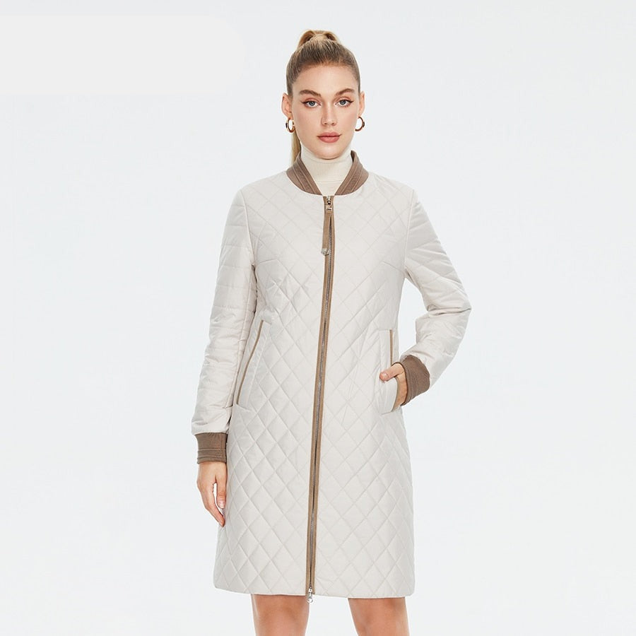 Autumn High Quality Mid-Length Women's Coat Long Sleeve KilyClothing
