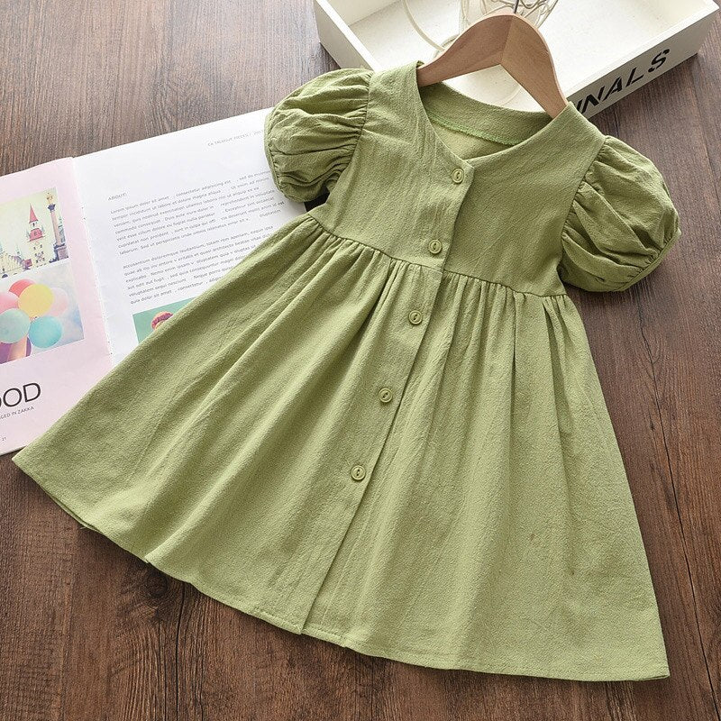 Dress Casual Kids Princess Dress Hollow Party Dress Children Clothing For 3 7Y KilyClothing