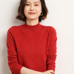 Women Sweater Long Sleeve Knitwear Warm Autumn Winter Bottoming Shirt Slim Fit Pullovers Fashion Korean Jumpers Pull Sweates KilyClothing