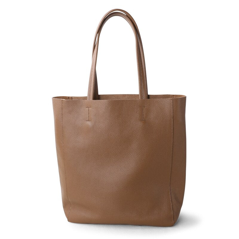 Genuine Leather Bag  Casual Tote Female Luxury Simple Fashion/ Cowhide Leather KilyClothing